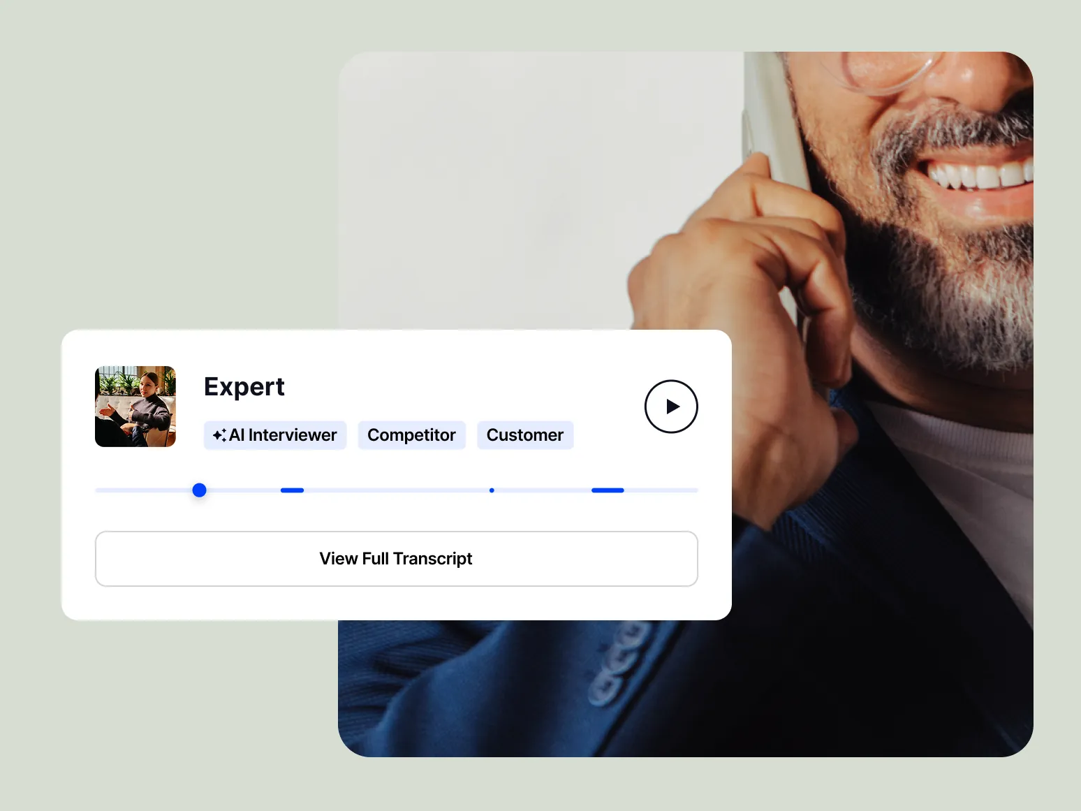 AlphaSense interview transcript